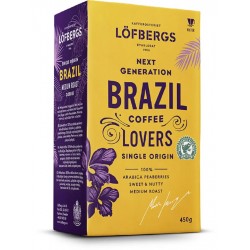 Lofbergs Brazil Single Origin 450 гр (Арабика 100%, Швеция)