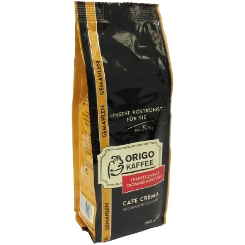 Молотый кофе Origo Café Crema 250 гр (Арабика 60%, Германия)