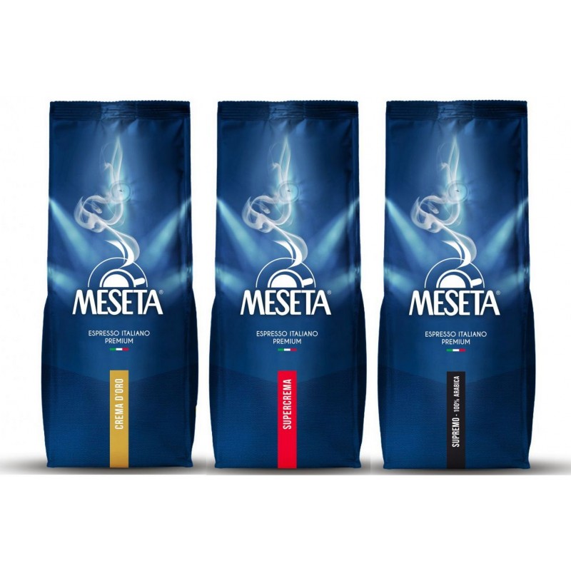 Промо набор Meseta зерно трех сортов 3 шт. 3 кг.